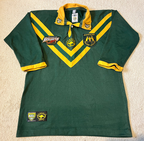 2001 Kangaroos RL Jersey - L