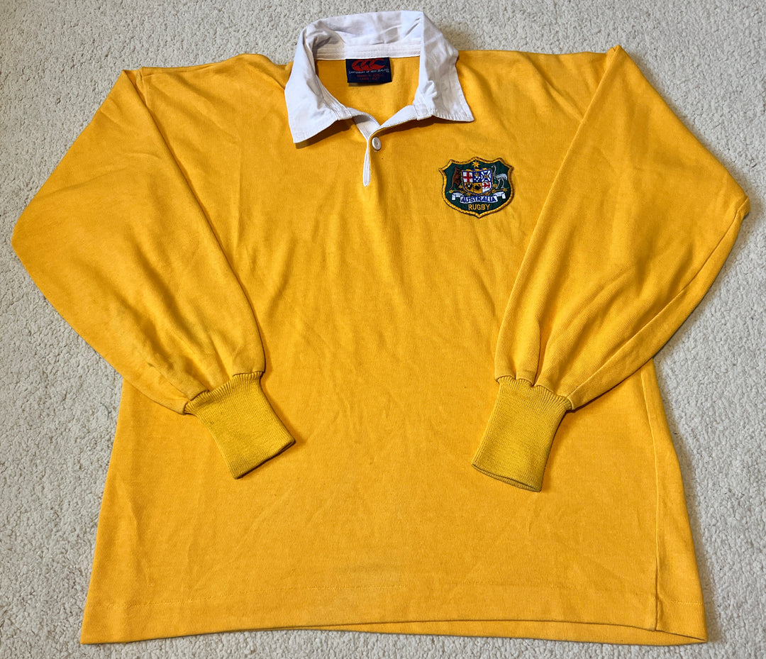 Wallabies 長袖ジャージ XXL イエロー Wallabies 長袖ジャージ XXL イエロー ウェア