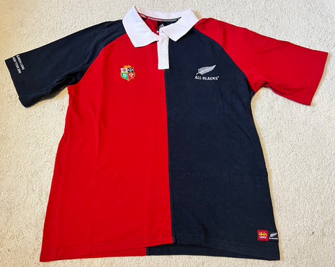 2005 All Blacks x British & Irish Lions Polo - L