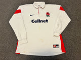 1999 England Home Jersey - L