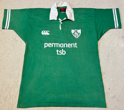 2002 Ireland Home Jersey - M