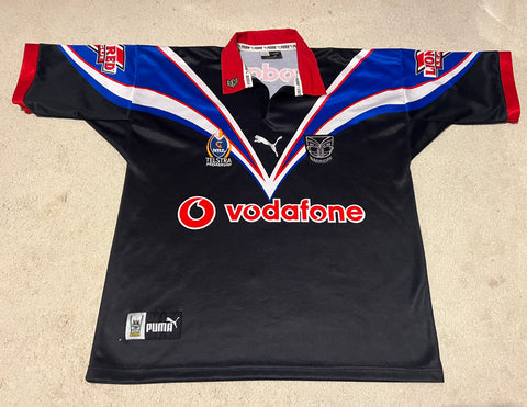 2002 Vodafone Warriors Home Jersey - L