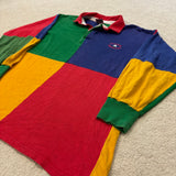 1990s Cotton Traders Harlequin Jersey - S - photo 4