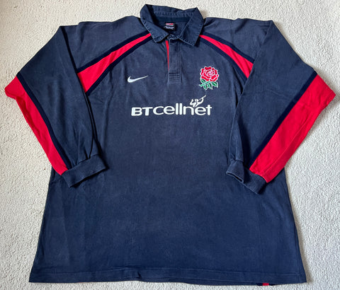 2000 England Away Jersey - 2XL