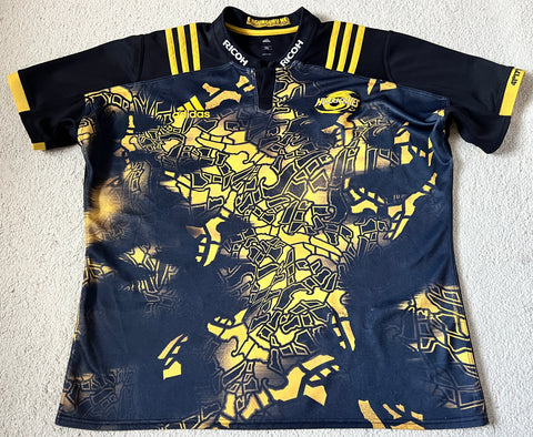 2017 Hurricanes Territory Jersey - 3XL (worn v Lions)