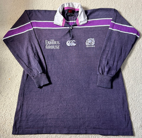 2001 Scotland Home Jersey - L/XL