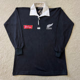 1996 All Blacks Steinlager Long Sleeve Jersey - S - photo 1