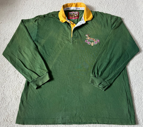 2000s Springboks Supporters Jersey - L (Cotton Traders)
