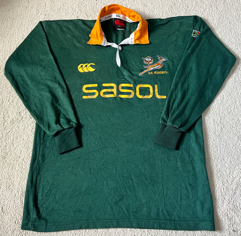 2005 Springboks Techtex Home Jersey - M