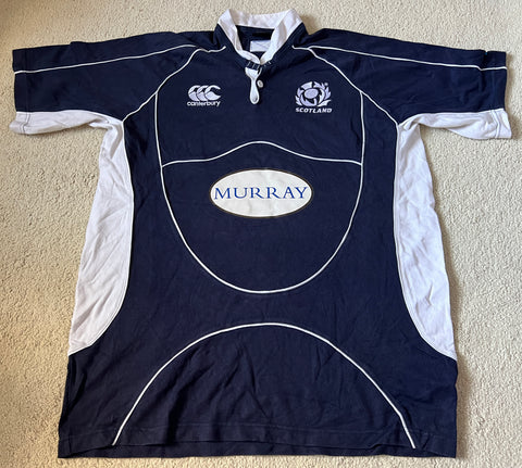 2007 Scotland Home Jersey - XL