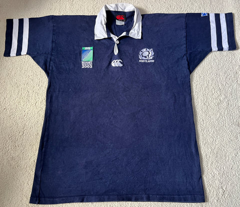 2003 Scotland RWC Jersey - 2XL
