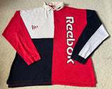1990s Atletico de Madrid CF Rugby-Style Shirt - XL