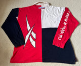 1990s Atletico de Madrid CF Rugby-Style Shirt - XL
