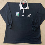 1999 All Blacks Rugby World Cup Jersey - XL - photo 1