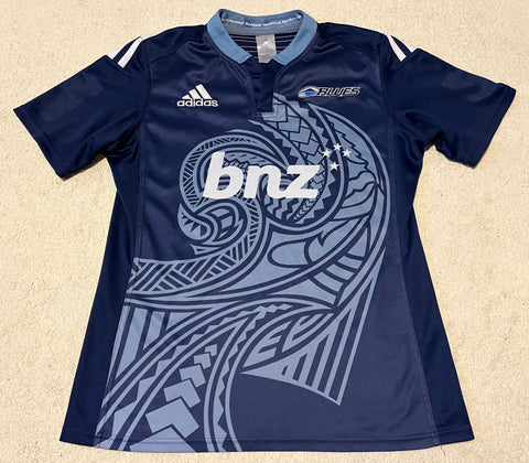 2015 Auckland Blues Home Jersey - L