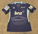 2013 Auckland Blues Home Jersey - L (Player Issue)