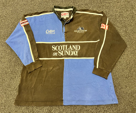 2004 Glasgow Warriors Jersey - L