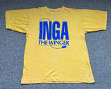 1990s "Inga the Winger" Tee - M (Signed, All Blacks)