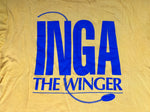 1990s "Inga the Winger" Tee - M (Signed, All Blacks)