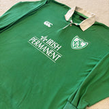 2001 Ireland Home Jersey - L (L/S)