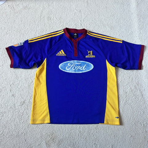 2005 Otago Highlanders Home Jersey - XL