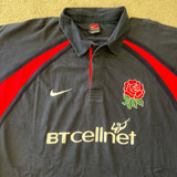 2001 England Away Long Sleeve Jersey - XL - photo 2