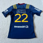 2017 Highlanders Jersey (#22, Match-Worn)