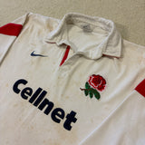 1999 England Home Jersey - L (Stained)