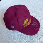 1990s Brisbane Broncos Cap (Shane Webcke Signed)