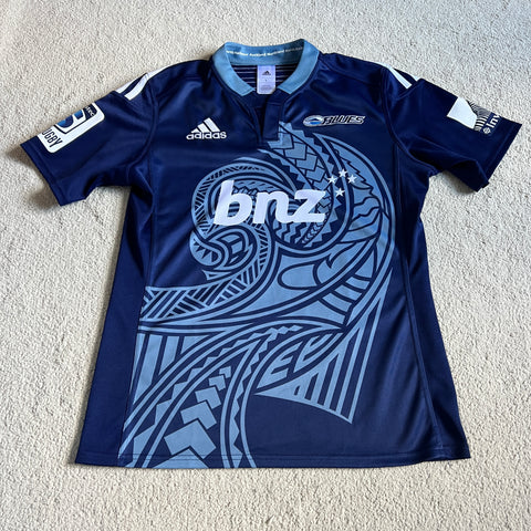 2015 Auckland Blues Home Jersey - L
