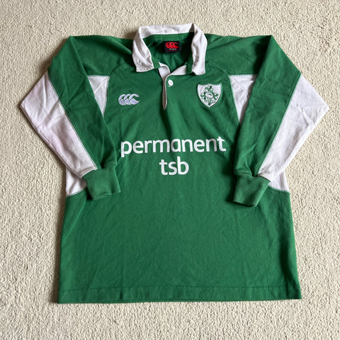 2005 Ireland Jersey - Sz 10 Boys / Women's