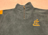 1990s Wallabies 1/4 Zip Fleece - L