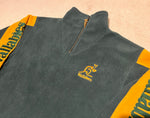 1990s Wallabies 1/4 Zip Fleece - L