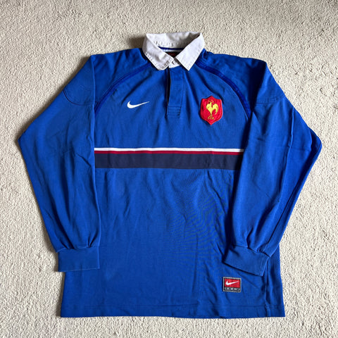 2001 France Home Jersey - M