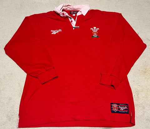 1999 Reebok Wales Jersey - L