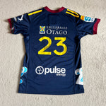 2023 Highlanders Match Worn Jersey (#23, Scott Gregory)