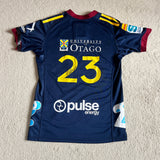 2023 Highlanders Match Worn Jersey (#23, Scott Gregory)