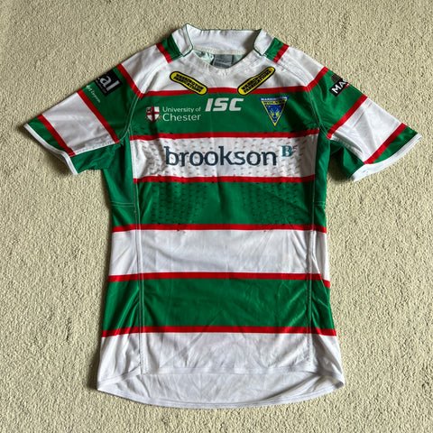 2013 Warrington Wolves RL Away Jersey - L (Monaghan, #5)
