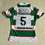 2013 Warrington Wolves RL Away Jersey - L (Monaghan, #5)