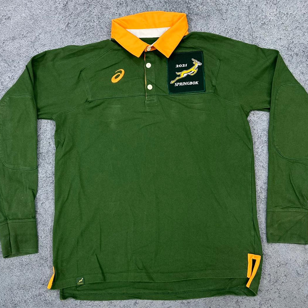 Vintage Nike 90's South Africa Springboks Rugby Jersey Mens Shirt RARE Size M/L