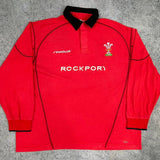 2001 Wales Home Long Sleeve Jersey - XL - photo 4