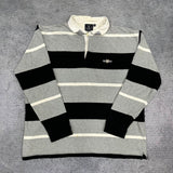 Guinness Grey Hoops Rugby Jersey - 2XL - photo 1