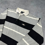 Guinness Grey Hoops Rugby Jersey - 2XL - photo 3