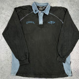 Guinness Trademark Denim Collar Rugby Jersey - L - photo 1