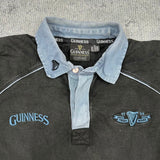 Guinness Trademark Denim Collar Rugby Jersey - L - photo 4