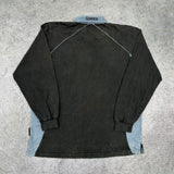 Guinness Trademark Denim Collar Rugby Jersey - L - photo 7