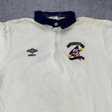 1990s* Umbro Classic Rugby Five Nations Polo - L - photo 2